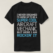航空機整備士 Tシャツ (デザイン正面)