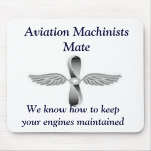 航空機械工の仲間のマウスパッド マウスパッド