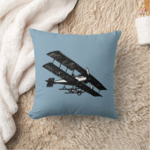 航空機機飛んでいる械枕 クッション (ブランケット)