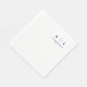 航空機用イニシャルパイロットロゴ スタンダードランチョンナプキン (角)