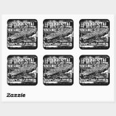 航空機用キャリアの正方形ステッカー スクエアシール (シート)