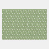 航空機用グレーグリーンラッピング紙シート ラッピングペーパーシート (正面)