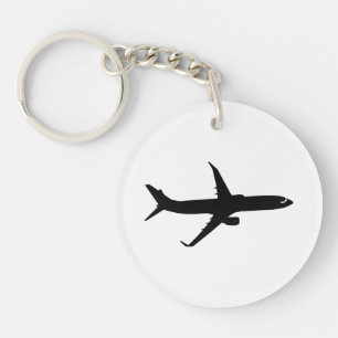航空機用ジェットライナーのシャドーカスタマイズフフライカラー キーホルダー