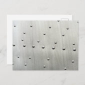 航空機皮膚アルミニウム詳細 シーズンポストカード (正面/裏面)