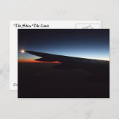 航空機翼 ポストカード (正面/裏面)