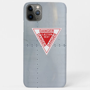 航空機胴体(危険駆出シート) iPhone 11 PRO MAXケース