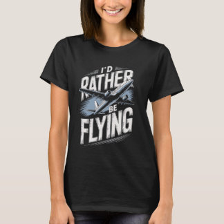 航空機航空ユーモアパイロット飛行機操縦士 Tシャツ