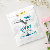 航空機航空任意の年齢の誕生日パーティー フェイバーバッグ (封をした状態)