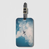 航空機荷物預かり証 ラゲッジタグ (正面縦)