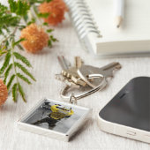 航空機長がF/A-18Cホーネットに合図する キーホルダー (側面)