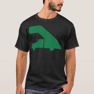 航空機階段ゲイ脈動ヨガ Tシャツ