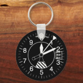 航空機高度計 キーホルダー (正面)