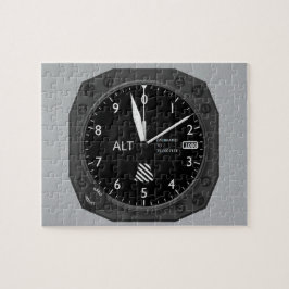 航空機高度計 ジグソーパズル