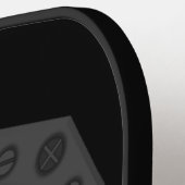 航空機高度計 ピックルボールラケット (左詳細)