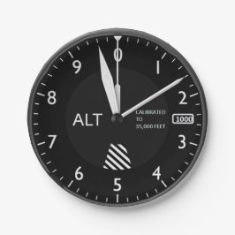 航空機高度計 ペーパープレート