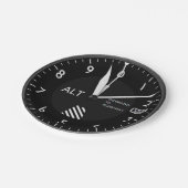 航空機高度計 ペーパープレート (アングル)