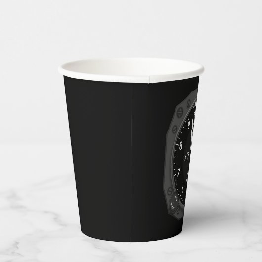 航空機高度計 紙コップ (右)