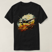 航空機1 Tシャツ (デザイン正面)