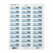 航空機 ラベル (フルシート)