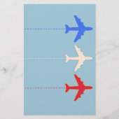 航空機 便箋 (正面)