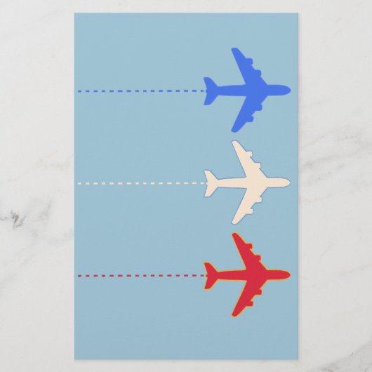 航空機 便箋 (正面)