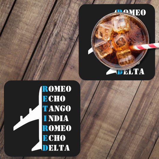 航空機 引退 NATO フォネティックコード 航空 コースター
