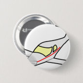 航空機 缶バッジ (正面&裏面)