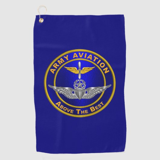 航空母翼 ゴルフタオル (正面)