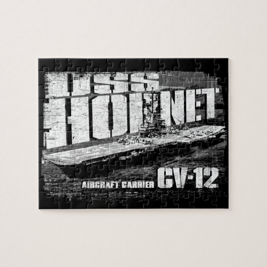 航空母艦のスズメバチのパズル ジグソーパズル (横)