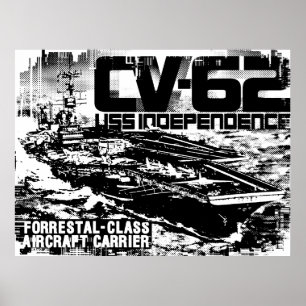 航空母艦の独立性プリント ポスター