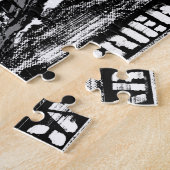 航空母艦のForrestalのジグソーパズルのパズル ジグソーパズル (側面)