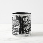 航空母艦のForrestalのマグ マグカップ (中央)