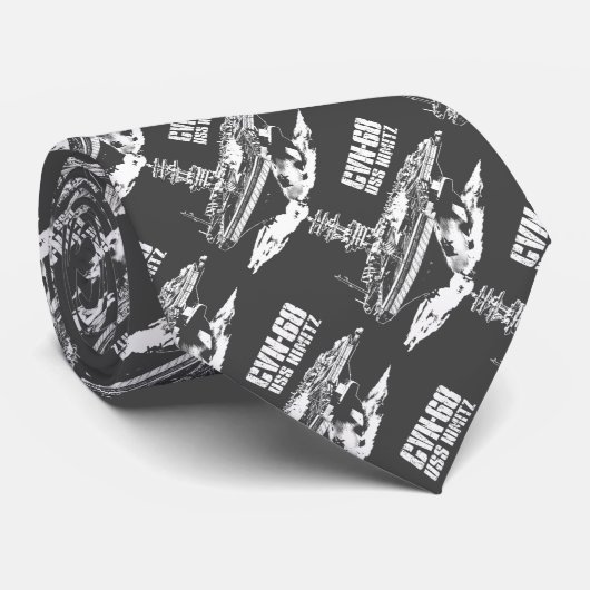 航空母艦のNimitzのタイ ネクタイ (ロール)