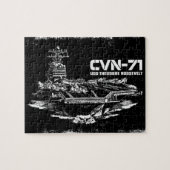 航空母艦セオドアルーズベルト富士パズル ジグソーパズル (横)