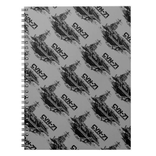 航空母艦セオドア・ルーズベルト富士ノート ノートブック (正面)