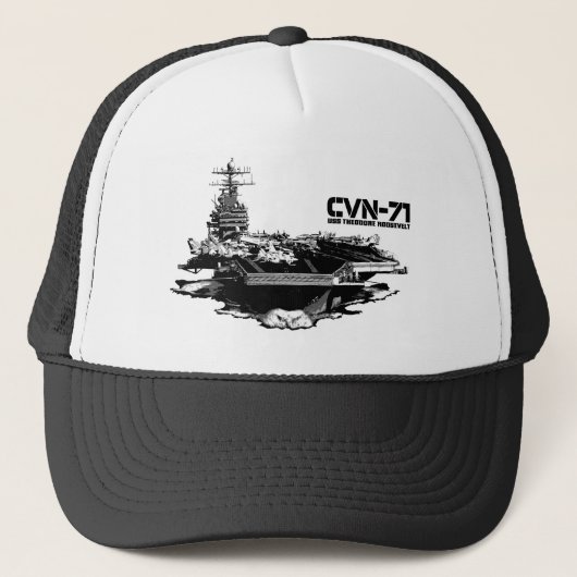 航空母艦セオドア・ルーズベルト・ハット キャップ (正面)