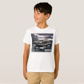 航空母艦セオドア・ルーズベルトTシャツ Tシャツ (正面フル)