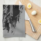 航空母艦セオドアRoosevelt Dawsonsf kitc キッチンタオル (四つ折り)