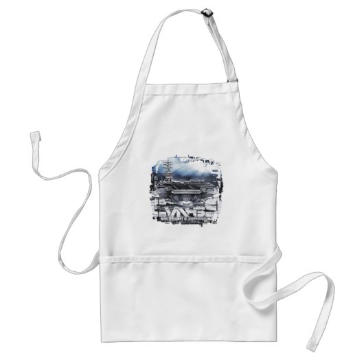 航空母艦ドワイトD.アイゼンハワーエプロン スタンダードエプロン (正面)