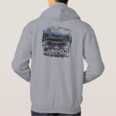 航空母艦ドワイトD.アイゼンハワーTシャツ パーカ (裏面)