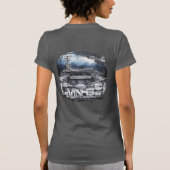 航空母艦ドワイトD.アイゼンハワーTシャツ Tシャツ (裏面)