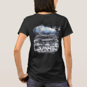航空母艦ドワイトD.アイゼンハワーTシャツ Tシャツ (裏面)
