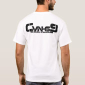 航空母艦ドワイトD.アイゼンハワーTシャツ Tシャツ (裏面)