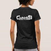 航空母艦ドワイトD.アイゼンハワーTシャツ Tシャツ (裏面)