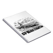 航空母艦レキシントン富士ノート ノートブック (右側)