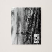 航空母艦レキシントン富士パズル ジグソーパズル (縦)