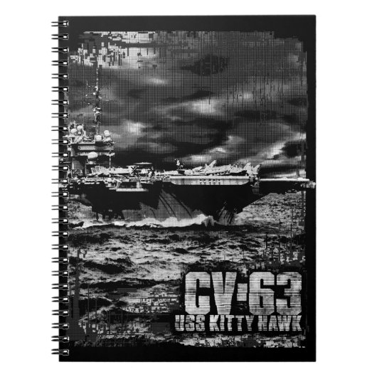 航空母艦子猫ホーク ノートブック (正面)