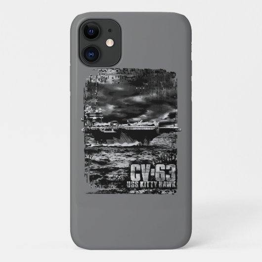 航空母艦子猫ホーク Case-Mate iPhoneケース (裏面)