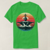 航空母艦20 Tシャツ (デザイン正面)