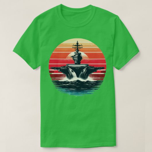 航空母艦20 Tシャツ (デザイン正面)